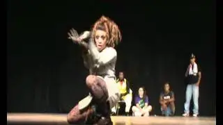 Meeting Hip Hop Valinhos 2011 - Batalha de Waacking - Taysa Kahal x Fran Manson