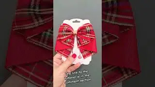 Tartan hairbow tutorial,school hairbow tutorial#youtubeshorts #shorts #hairbows #diyhairbows #diy