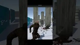 Head Explosion Gore VFX Test in Unity