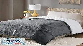 Degrees of Comfort Sherpa Plush Heated Blanket Full Size Bed Electric Blankets Review