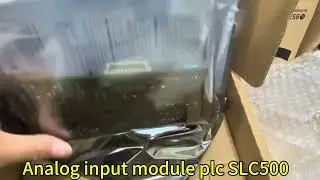 Italian customer purchasePLC Analog input module SLC500# 