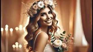 👰 Papoopy Flower Girl Headpiece Hair Accessories for Wedding | Best Flower Girl Head Piece 🌸