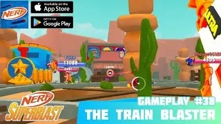 NERF Superblast - Gameplay #38 - 🔫 THE TRAIN BLASTER 🔫 - ( Android, iOS )