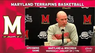 Maryland Men’s Basketball | Head Coach Kevin Willard Weekly Press Conference (1/28/2025)