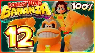 Donkey Kong Bananza Walkthrough Part 12 (Switch 2) 100% 🍌 Feast Layer