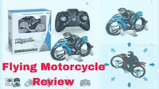 Flying Motorcycle Toy Review 🔥 | Rechargeable Remote Control Bike Full Demo & Test Ride @Rahultoyss