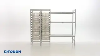 TONON &ndash; Medical Shelving System Assembly - Scaffalature Medicali