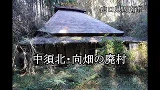 山口県周南市　中須北・向畑の廃村