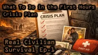 Crisis Plan: What To Do in the First Hours | Real Civilian Survival Ep.1
