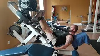Training - leg press 220 Kg