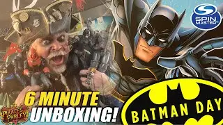 Spin Master &ldquo;Batman Day&rdquo; UNBOXING!