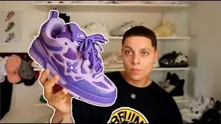 NEW COLORS! LV Louis Vuitton Purple SKATE Sneaker (Review) + ON FOOT