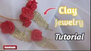 Make STUNNING Clay Jewelry with This Easy Red Rose Pendant Tutorial