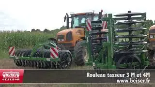 Démonstration Rouleau Tasseur🚜 | BEISER ENVIRONNEMENT