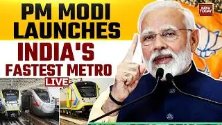 PM Modi LIVE | PM Modi Inaugurates Full Delhi-Meerut Namo Bharat Corridor | India Today LIVE