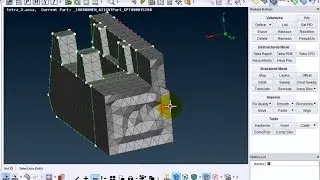 Ansa FEM solid-tetra mesh tutorial