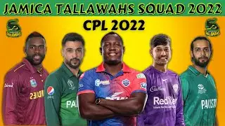 CPL 2022 Jamaica Tallawahs final squad 2022  |  JT squad 2022