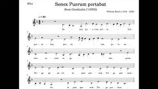 Senex puerum portabat alto PARTBOOK