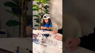WATCH Brooklyn BUILD new LEGO F1 ALPINE 🏎️💨 using STEM! 😲