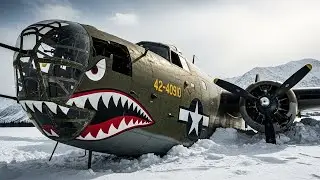Когда этот бомбардировщик B-24 разбился зимой на Аляске, его пилот выжил 81 день, не имея никакой...