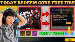 FREE FIRE REDEEM CODE TODAY | 25 JANUARY REDEEM CODE FREE FIRE | FF REDEEM CODE TODAY 25 JANUARY