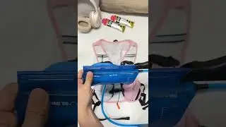 1.5L hydration bladder &mdash; run as far as you want#runningvest #hydrationpack#Aonijie