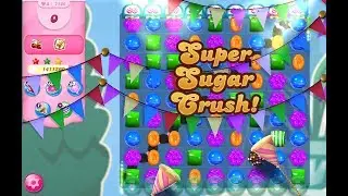 Candy Crush Saga Level 7126 (3 stars, No boosters)
