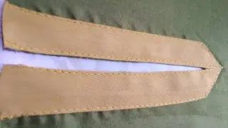 In this way, attach a fabric strip to the hem of the kurti and it will look very beautiful.