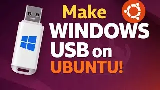 How to Create Windows Bootable USB on Ubuntu 24.04