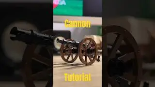 XIX century cannon tutorial #lego #legomoc #cannon #legowar #tutorial #MOC