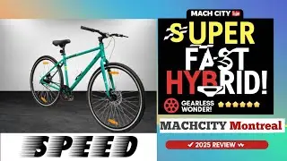 The Best Hybrid Bike in India| machcity Montreal cycle| hybrid cycle