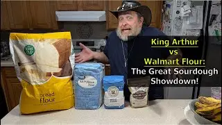 King Arthur vs Walmart Flour: The Great Sourdough Showdown! 🥖