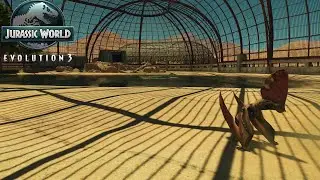 🦖 Jurassic World Evolution 3 | Эпизод 7: Строительство вольеров и стадо каиуахара в Лас-Вегасе! 🌴