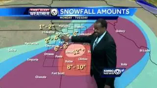 Snow wraps up Wednesday, cold moves in