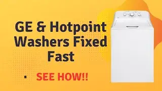 Ремонт своими руками: БЫСТРАЯ диагностика и ремонт стиральной машины Hotpoint/GE!