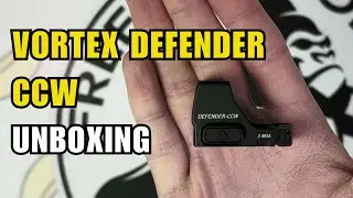 Vortex Defender CCW Unboxing - Open Emitter RMSc Footprint Red Dot Sight