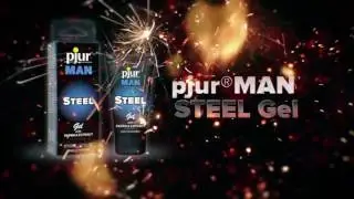 For men who want more  pjur MAN STEEL gel