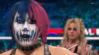 WWE 2K23 Asuka vs Alexa Bliss - Legend Difficulty