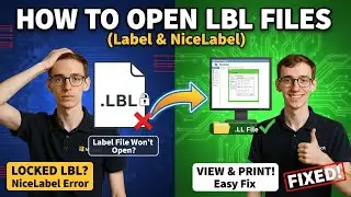 How to Open LBL Files (Label & NiceLabel)