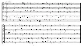 William Brade Paduana 8a, Galliard 8b, Coranta 8c (Newe Paduanen & Galliarden, 1609)