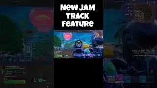 NEW JAM TRACK FEATURE #fortnite #fortnitebattleroyale #gaming #new