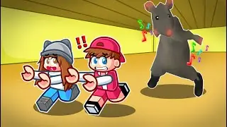 SOBREVIVE a los BACKROOMS de la RATA BAILARINA en Roblox!