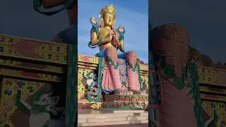 The very famous Diskit monastery in Leh #leh #travel #motorcycle #diskitmonastery