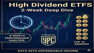The Strongest Dividend ETFs Right Now | 6-Month Yield & Price Deep Dive (YPC Rank)