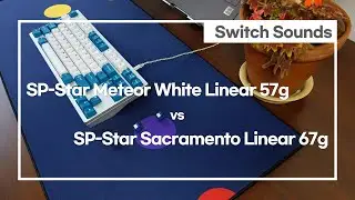 Special Whale with SP-Star Meteor White vs SP-Star Sacramento Typing Sounds