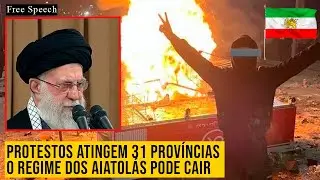 PROTESTOS ANTI-REGIME INTENSIFICAM-SE NO IR&Atilde;, E OS AIATOL&Aacute;S PERDEM O CONTROLE