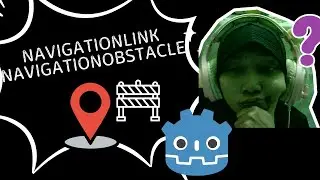 GODOT NODE - NAVIGATIONOBSTACLE dan NAVIGATIONLINK