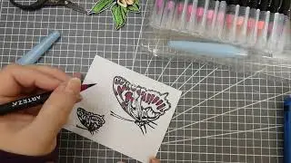 Arteza 96 real brush pens, first impressions review.