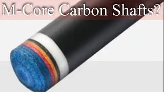 New Carbon Fiber Pool Cue Shaft Update - My DMIII M-Core CF Shaft Starts at $250