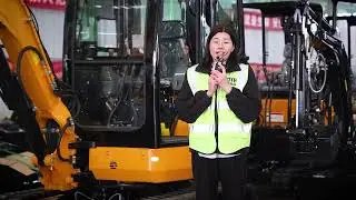 VTW-35S Mini excavator with cab